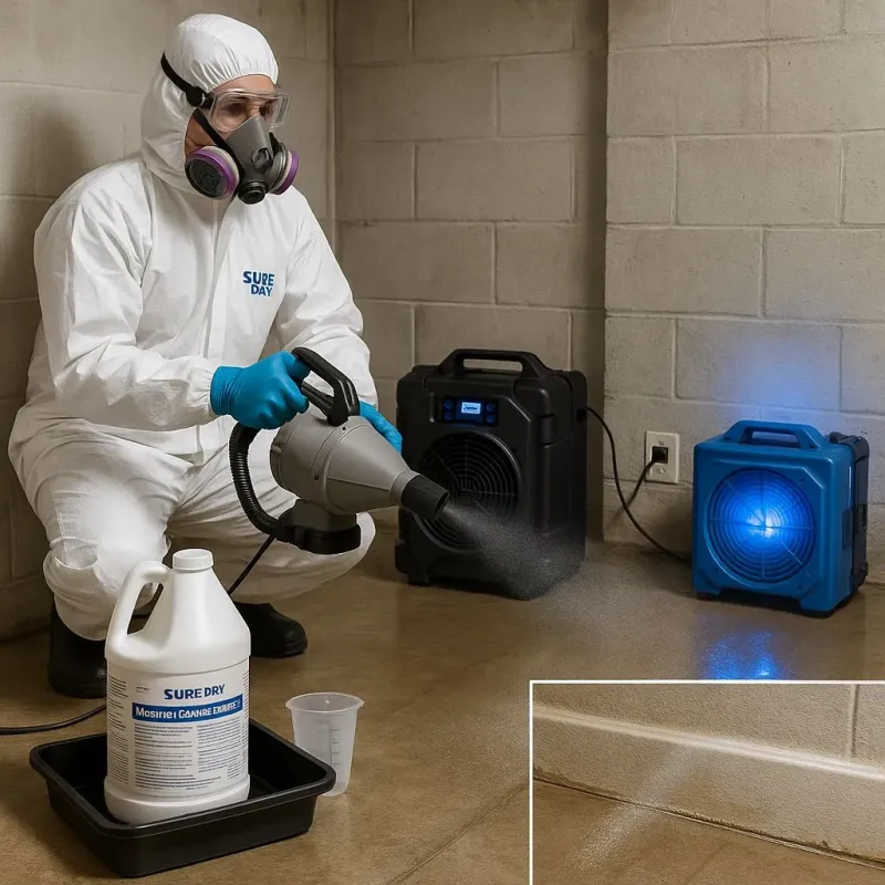 Sanitization and Odor Removal process in Kenedy, TX