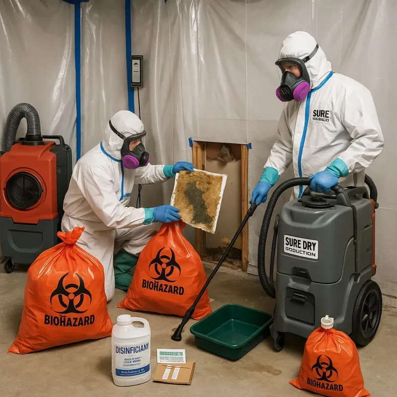 Contaminated Water Handling Protocols process in Kenedy, TX