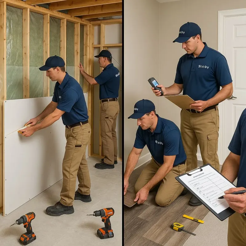 Repairs and Reconstruction process in Kenedy, TX