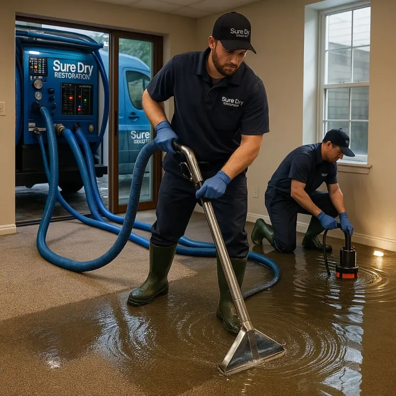 Water Extraction and Removal process in Kenedy, TX